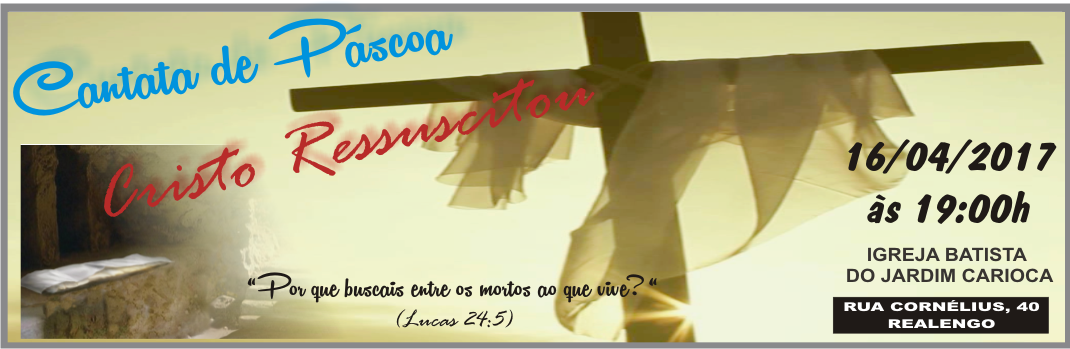 Programação Especial de Páscoa
